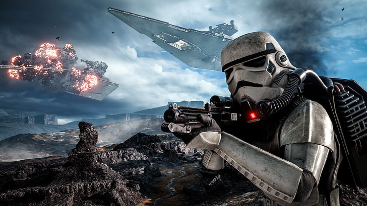 Battlefront 2 Gameplay, alien, communication, aggression, space Free HD Wallpaper