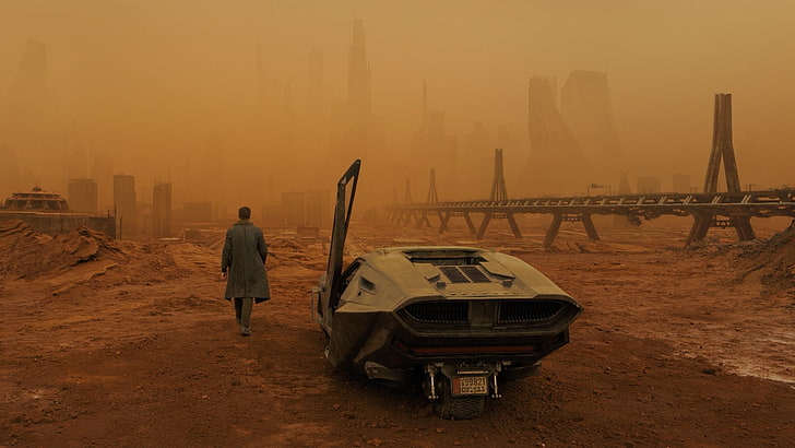 Blade Runner 2049 Replicant, nature, full length, nautical vessel, outdoors Free HD Wallpaper