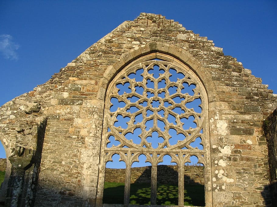 Chapelle de Languidou, architecture, old, 12th century, tourism Free HD Wallpaper