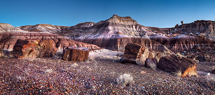 famous place, rock  object, jasper forest, desert Free HD Wallpaper