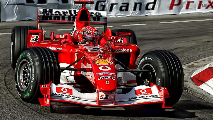 Michael Schumacher Ferrari F1, professional sport, safety, competition, ferrari f1 Free HD Wallpaper