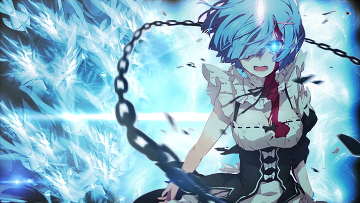 Rem Zero Anime Re, anime girls, indoors, tree, no people Free HD Wallpaper