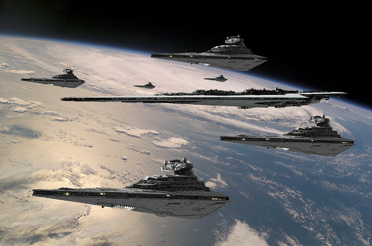 Star Wars Imperial Shipyards, tranquil scene, star, travel, mountain peak Free HD Wallpaper