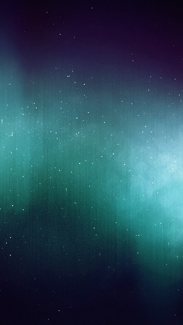 Teal Space, copy space, pattern, constellation, blue Free HD Wallpaper