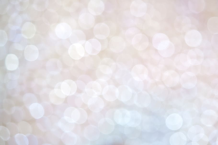 White Christmas Lights Bokeh, no people, pattern, illuminated, shiny Free HD Wallpaper