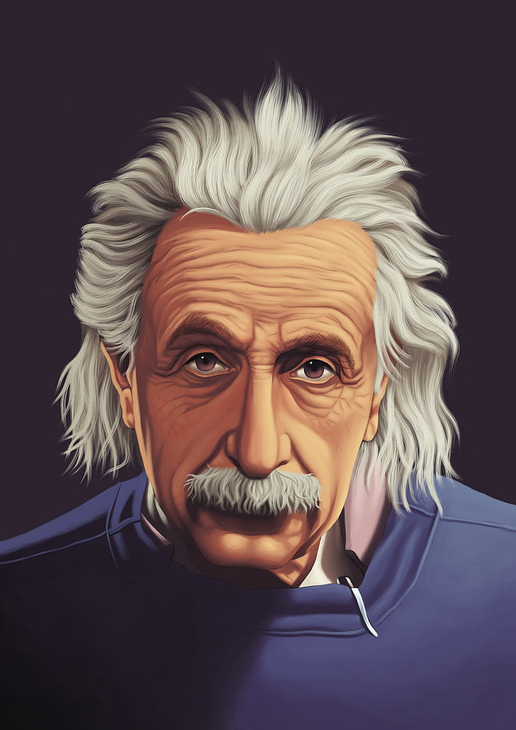 Albert Einstein Quotes, soft shading, albert einstein Free HD Wallpaper