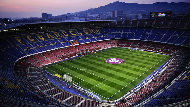 Barcelona Stadion, competition, outdoors, empty, team sport Free HD Wallpaper