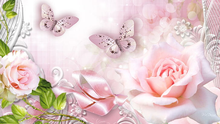 Bulu Movie, fleurs, flowers, spring, pink Free HD Wallpaper