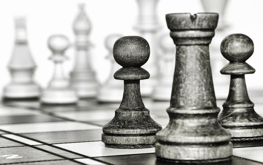 Chess Business 2 in 1, closeup, strategy, relaxation, competition Free HD Wallpaper