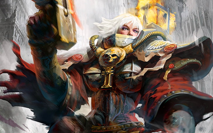 Dawn of War 2 Tyranids, adepta sororitas, warhammer, fantasy, sci fi Free HD Wallpaper