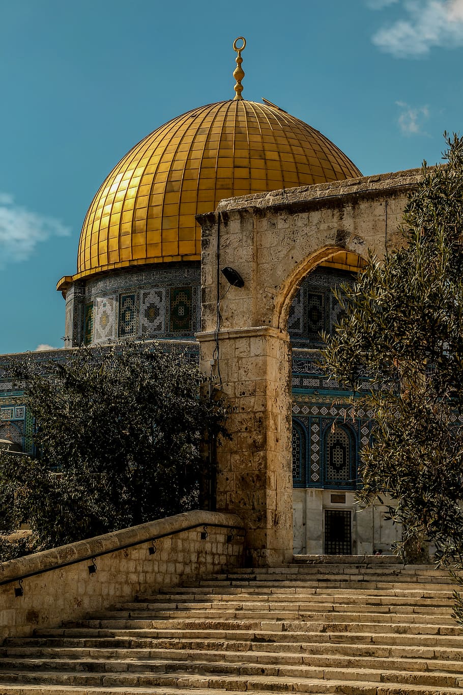 Doha Qatar Mosque, cultures, sky, alaqsa, built structure Free HD Wallpaper