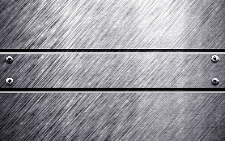 Metal Texture Stainless Steel, chrome, surface level, industry, plate Free HD Wallpaper