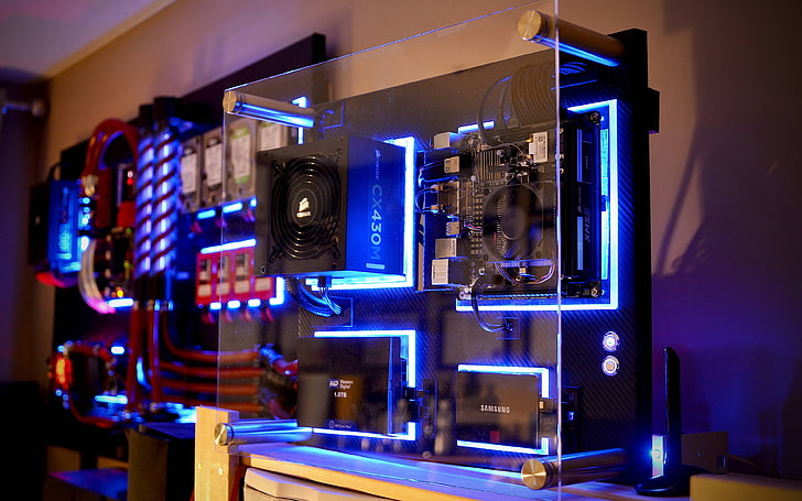 Most Expensive Gaming PC, machinery, computer equipment, closeup, no people