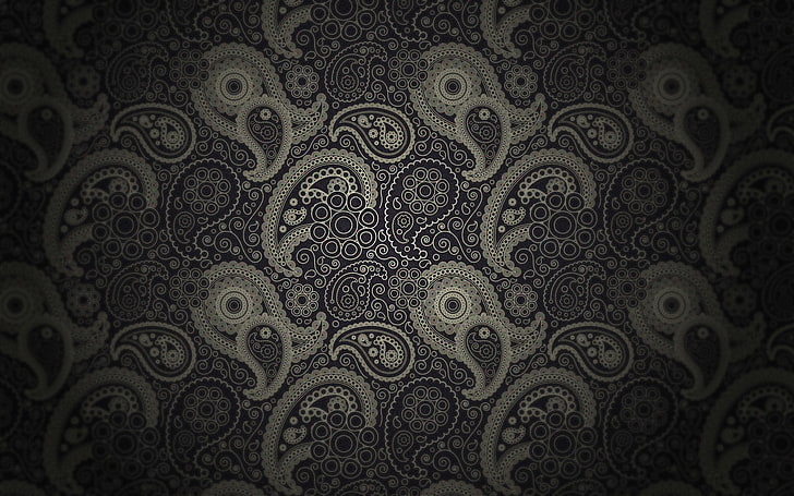 no people, paisley, geometric shape, retro styled Free HD Wallpaper