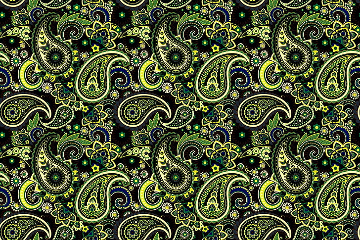 Paisley Pattern, shape, creativity, purple, curled up Free HD Wallpaper