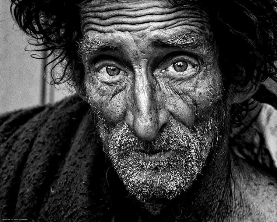 Pics of Homeless People, old, sadness, human, real people Free HD Wallpaper