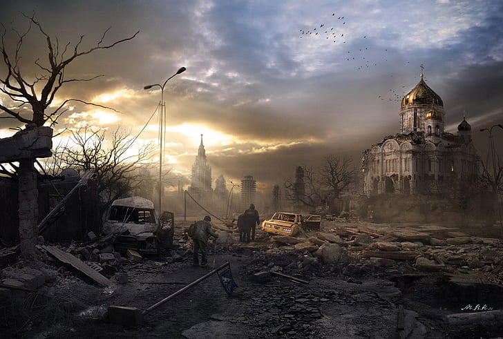 Post Apocalypse Soldier, sci fi, post apocalyptic, apocalypse Free HD Wallpaper