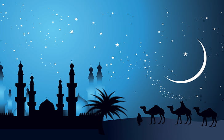 Ramadan Greetings, religion, muslim, islam Free HD Wallpaper