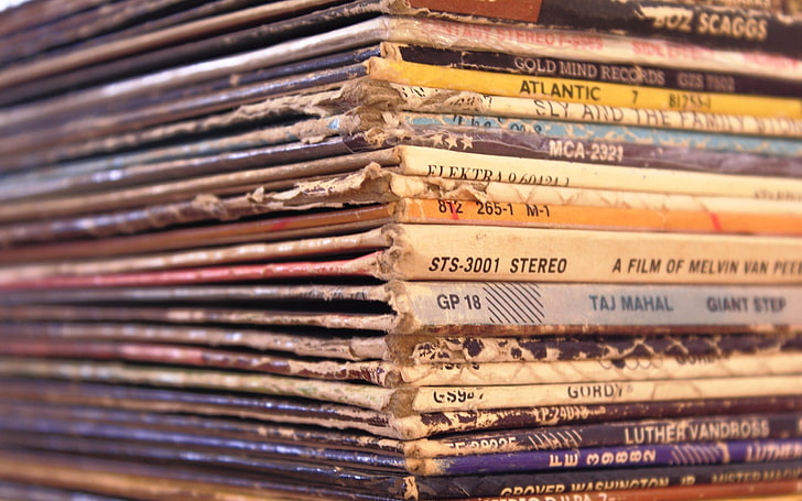 Record Store, literature, oldfashioned, abundance, music Free HD Wallpaper