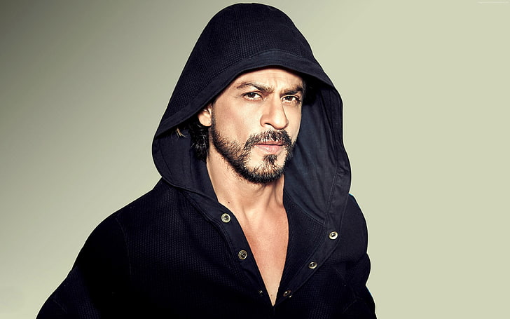 Shahrukh Khan Face, males, hat, studio shot, shahrukh khan Free HD Wallpaper