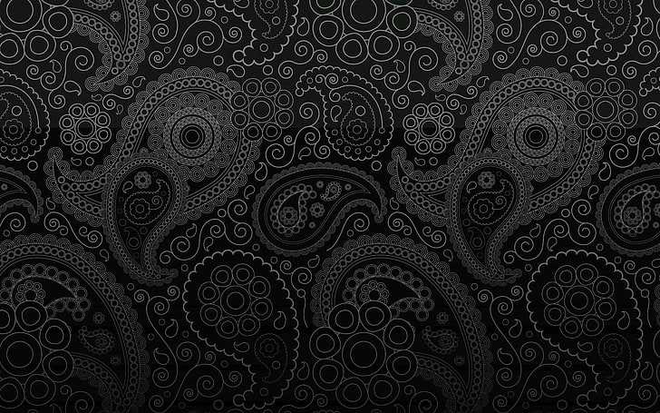 textures, paisley, art, Abstract