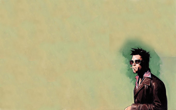 Tyler Durden Fashion, portrait, looking away, looking, one person Free HD Wallpaper