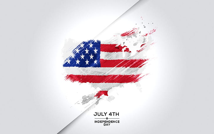 Vintage 4th of July Independence Day, july, minimal, july 4th Free HD Wallpaper