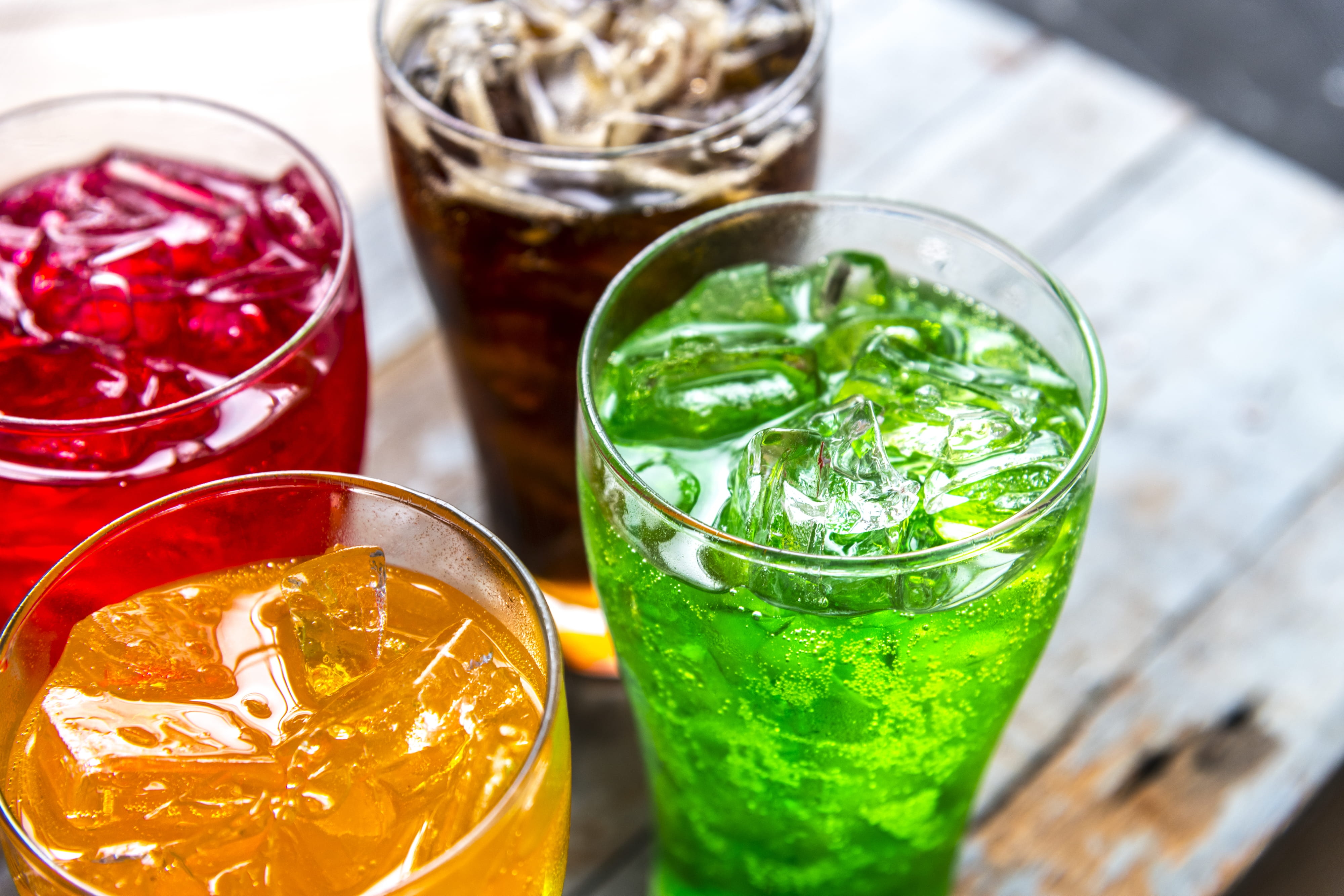 Beverage Box, refreshment, freshness, glasses, citrus fruit