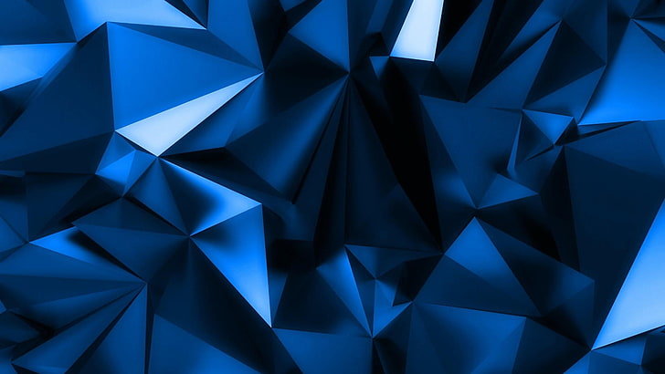 Blue Computer, nightlife, high angle view, abstract, art and craft