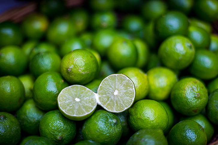 Calamansi Leaves, citrus fruit, ripe, closeup, freshness Free HD Wallpaper