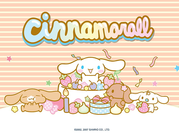 Cinnamoroll PNG, sweet, kitty, anime, hello kitty