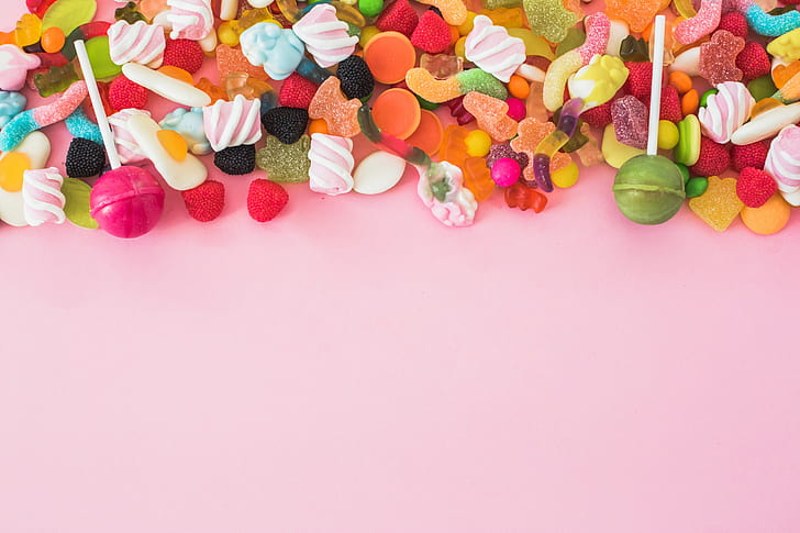 Cool Candy, lollipop, food, candy, sweets Free HD Wallpaper