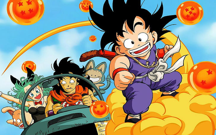 Dragon Ball Z Manga Books, kid goku, dragon ball Free HD Wallpaper