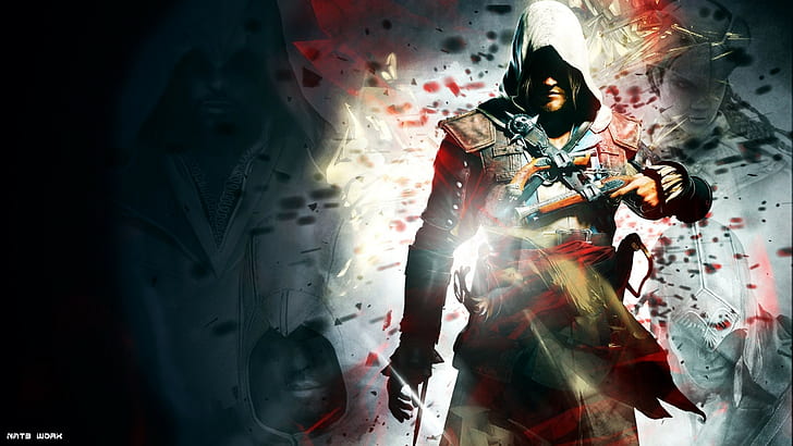 Edward Kenway PNG, assassins, creed, cool, backgrounds