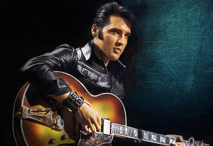 Elvis Presley Free, guitarist, rock music, pop musician, adult Free HD Wallpaper