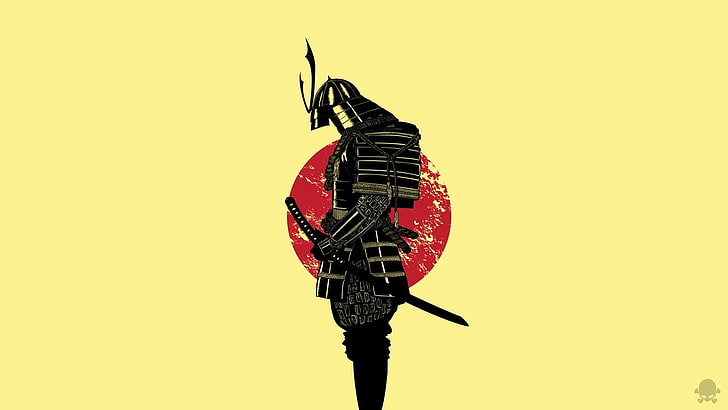 Fallen Samurai, closeup, army, weapon, indoors Free HD Wallpaper