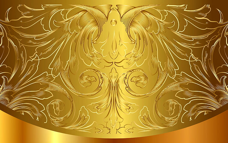 Garis Gold PNG, ornament, antique, swirl, studio shot Free HD Wallpaper