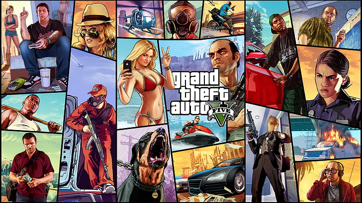 Grand Theft Auto 5 PS4, young adult, lester, fun, craft Free HD Wallpaper