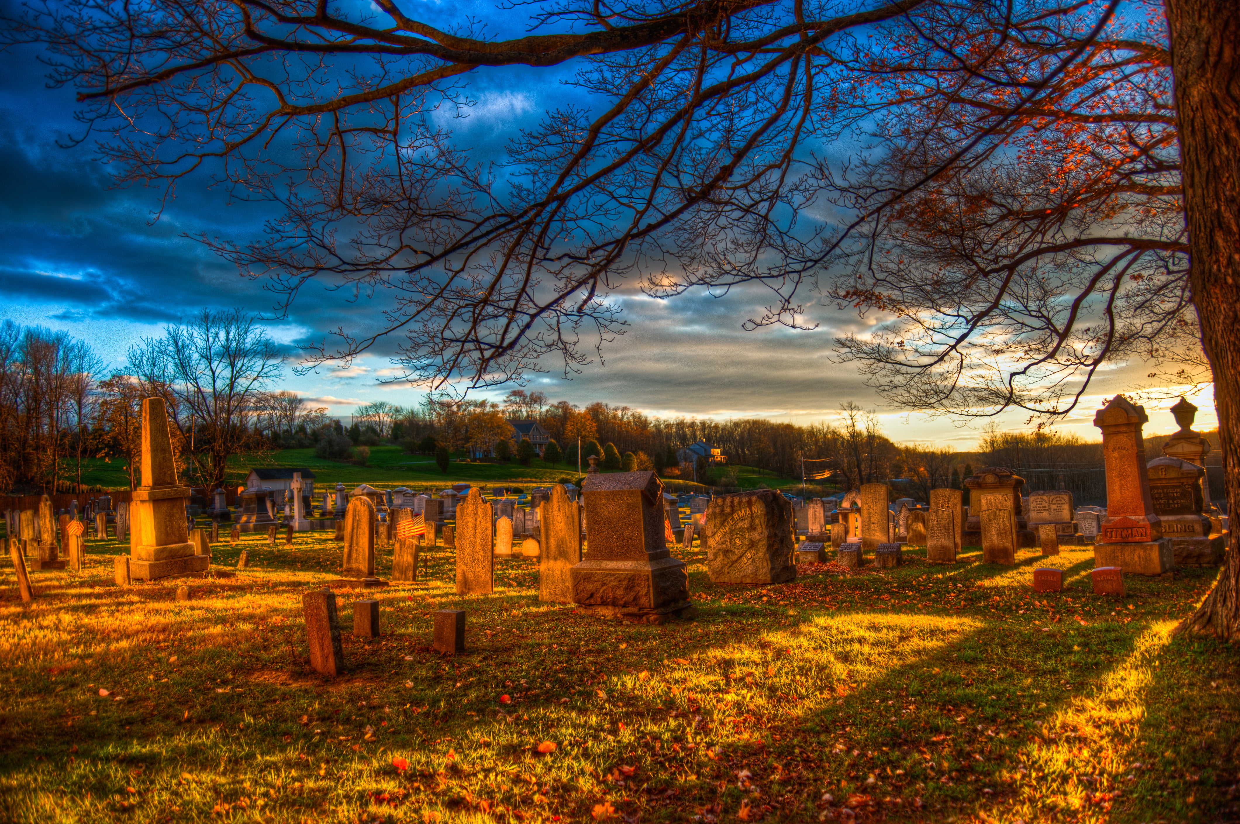 halloween, tombstone, costume, night