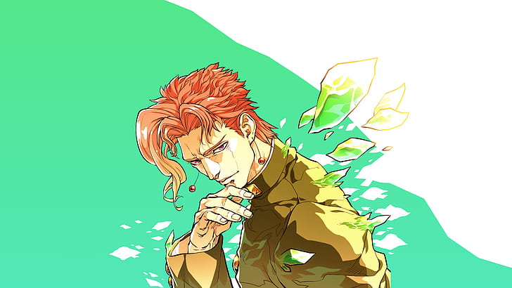 Jojo Bizarre Adventure Character, redhead, rero, hero, jojos bizarre adventure