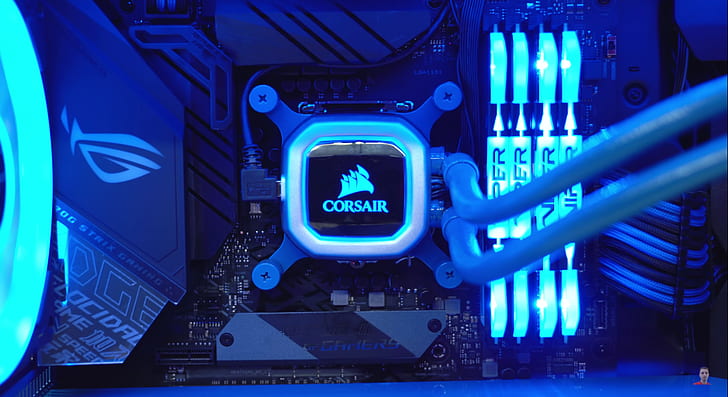 Liquid Cooling PC, pc build, corsair, liquid cooling Free HD Wallpaper