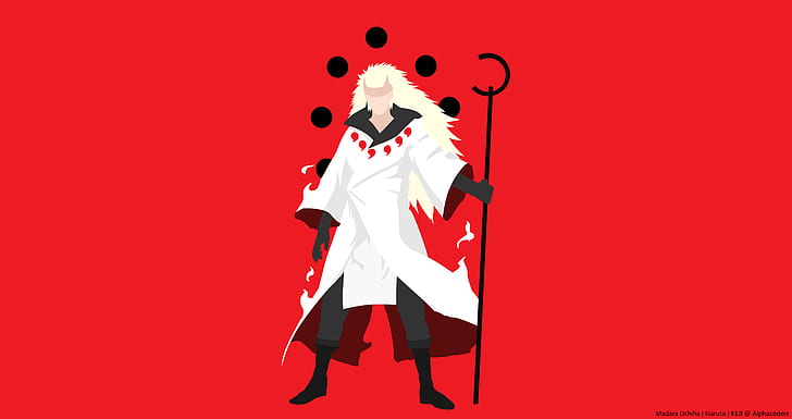 Minimalist Anime, sage naruto, minimalist, boy, naruto Free HD Wallpaper