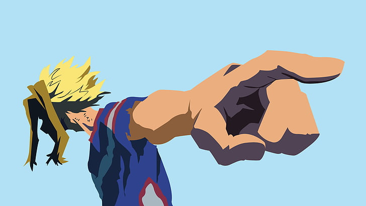 My Hero Supreme 1080 X 1080, all might, boku no hero academia, costume, blonde Free HD Wallpaper