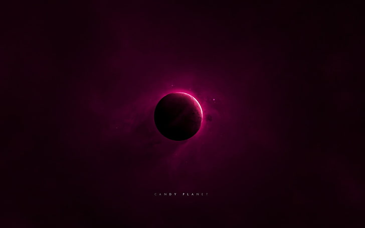 nature, eclipse, purple, science Free HD Wallpaper