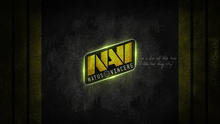 Natus Vincere Font, information, single word, illustration, illuminated Free HD Wallpaper