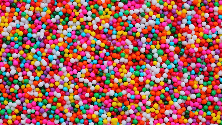 Nerds Candy Cake, shape, variation, textile, vibrant color Free HD Wallpaper