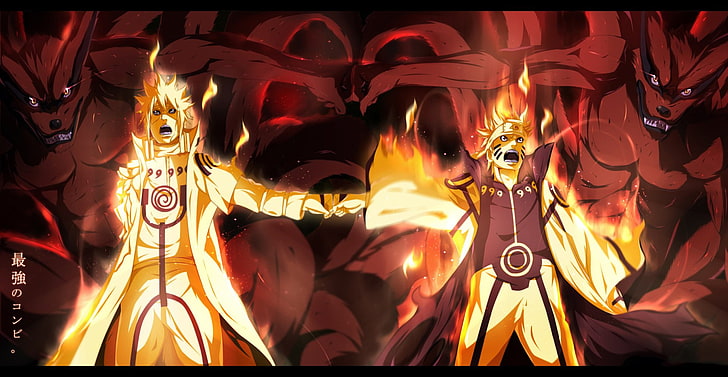 Pain Naruto, bright, representation, fireplace, kurama naruto Free HD Wallpaper