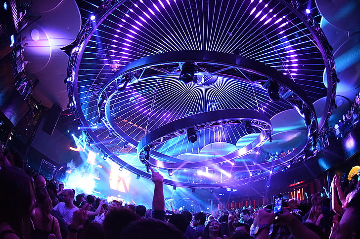 party, club, rave, nightclub Free HD Wallpaper