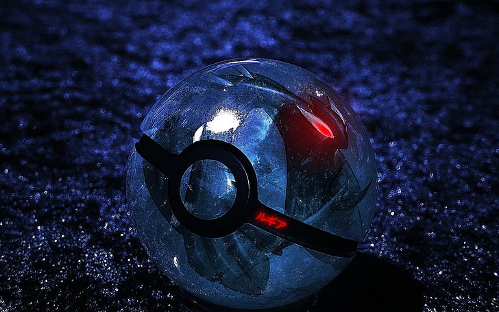 Pokemon Regions, land, metal, pokeball, focus on foreground Free HD Wallpaper