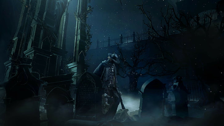 screenshot, best games 2015, yharnam, fog Free HD Wallpaper